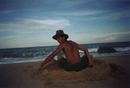 My sand castle!