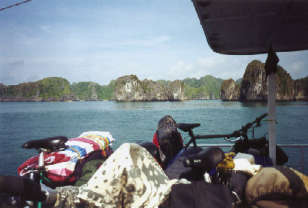 Boat ride back to Halong