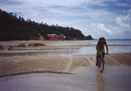 Ever tried bicycling on a beach? :)