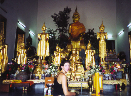 One of the many Buddha shrines.