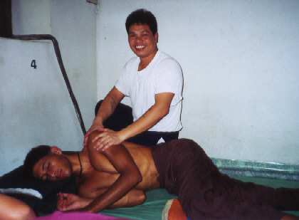 A real Thai massage!